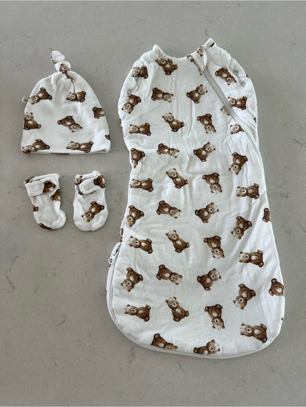 Clement Newborn Sleep Sack with Toque and Mits